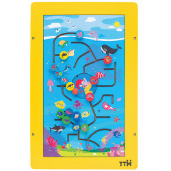 Wooden wall mounted board - Ocean