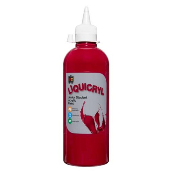  Liquicryl Junior  Student Acrylic  Magenta -500ml 
