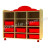 12 slot storage unit without plastic bin